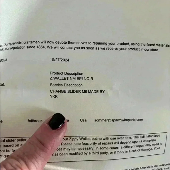 EUC Louis Vuitton Epi Noir zippy wallet full inclusion and new zipper pull - Picture 10 of 14